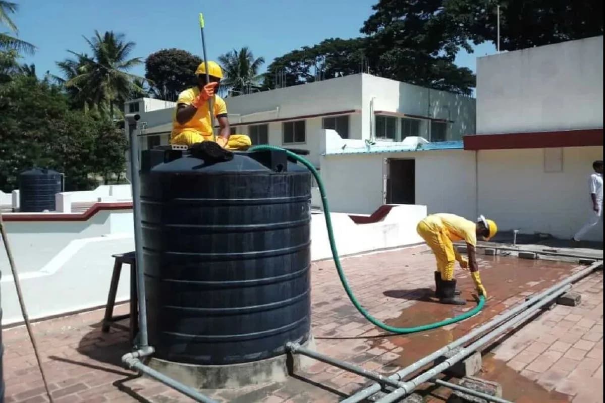 Sump Tank Cleaning